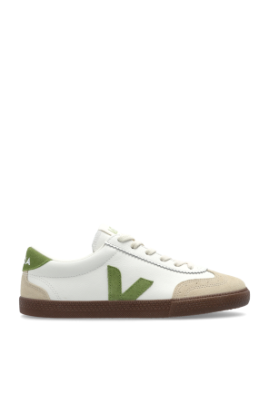 【関税込み】Volley Sneakers - Veja - Polyester - White VOLLEY LEATHER WHITE NATURAL | VEJA